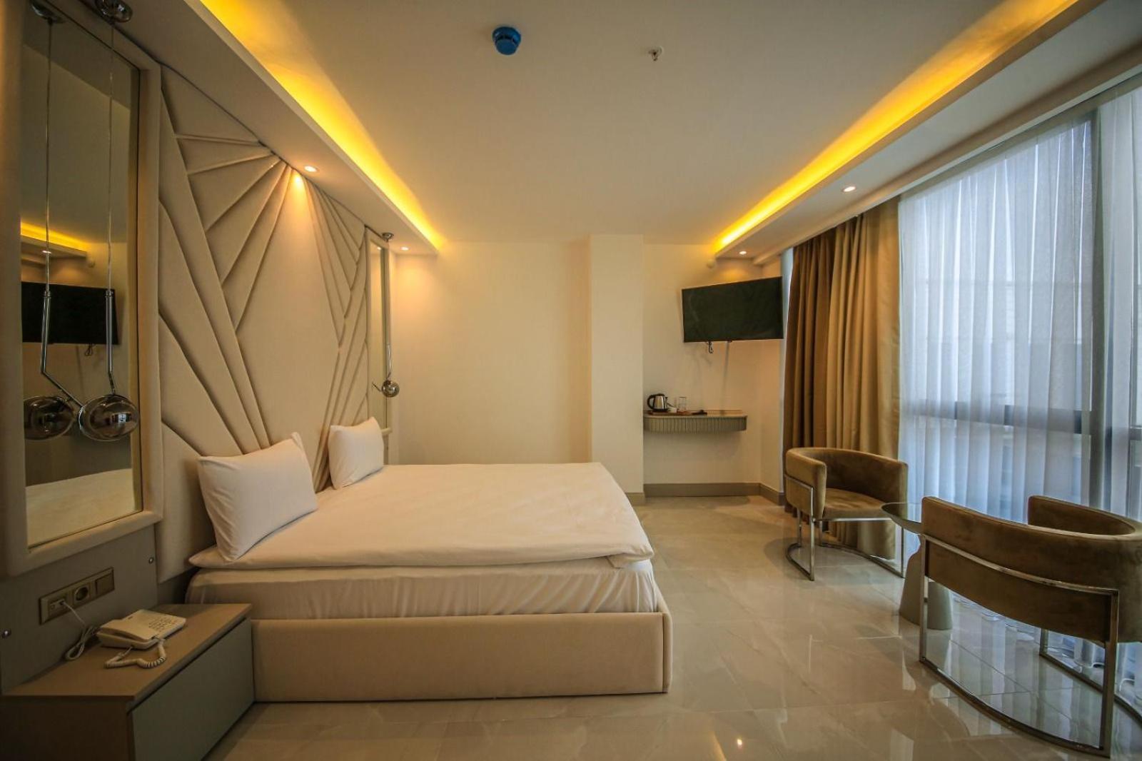Goerguelue Hotel Merkezkoy ภายนอก รูปภาพ